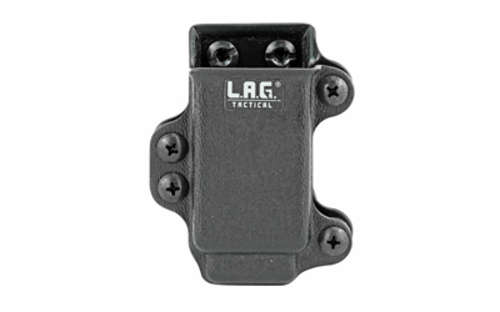 Holsters L.A.G. Tactical Inc. Single Pistol Magazine Carrier LAG SPMC MAG CARRIER 9/40 FULL BLK